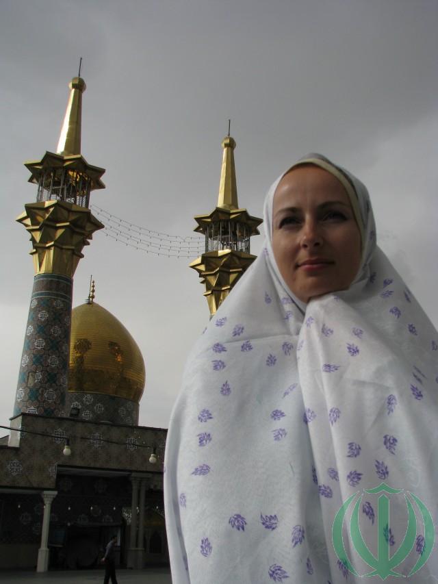 Латвийские Друзья Ирана в Соборной мечети