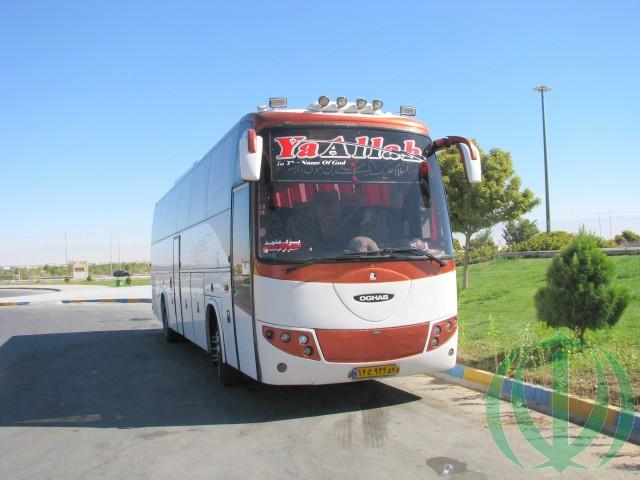 Вот такие в Иране автобусы