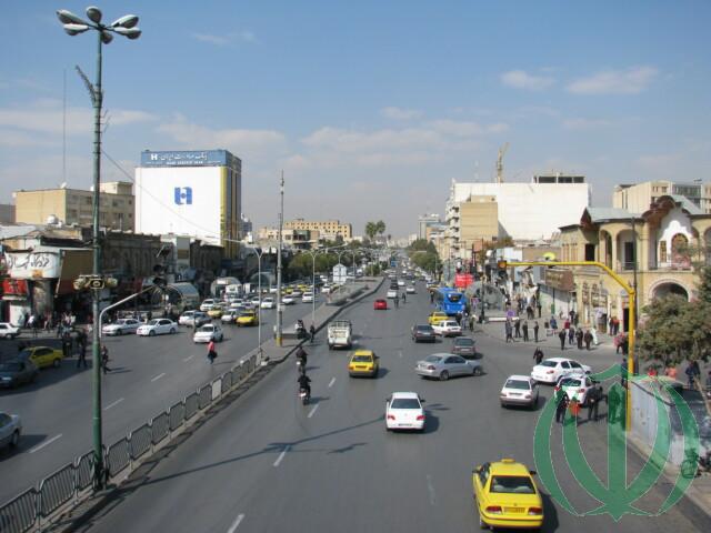 Шираз туристический. Бульвар Занд Шираз туристический. Бульвар Занд